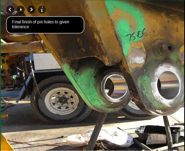 销孔加工到给定精度