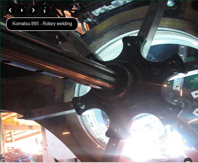 小松895-旋转焊接